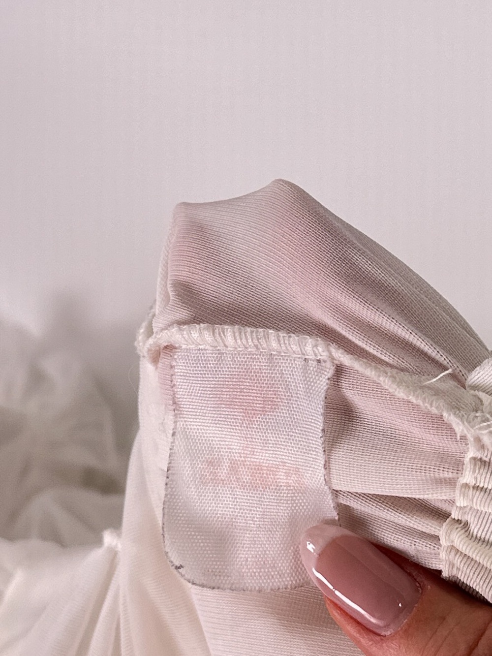 Sam's Vintage Ruffled Crinoline Petticoat Skirt Nylon Tulle White Vintage Medium - Picture 7 of 11